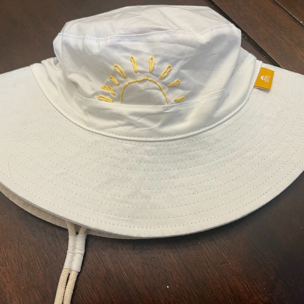 Hand Embroidered Sunshine Bucket Hat